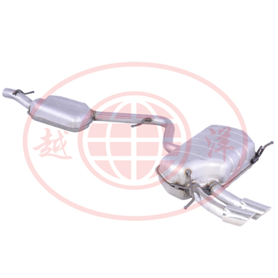 Vw piezas de automóviles encajan Volkswagen Tiguan sistema de silenciadores de acero inoxidable de alto rendimiento Siga estrictamente el estándar original