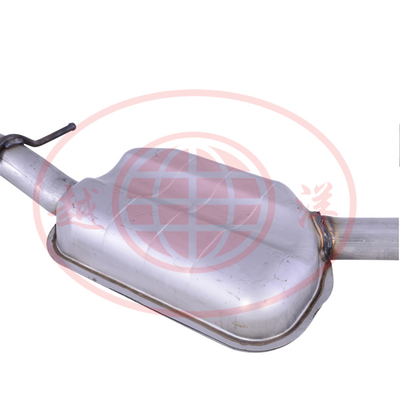 Vw piezas de automóviles encajan Volkswagen Tiguan sistema de silenciadores de acero inoxidable de alto rendimiento Siga estrictamente el estándar original