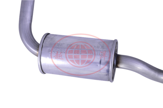 Muffler de automóvil de excelente calidad Ford Fiesta ajuste de tubo de escape de acero inoxidable muffler conjunto del fabricante