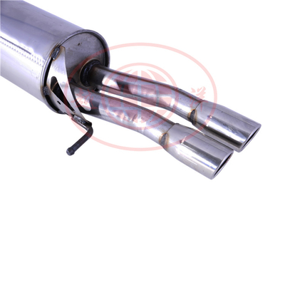 Sistema de escape completo Compatible con Volkswagen Passat conjunto de amortiguador de tuberías de escape de acero inoxidable del fabricante
