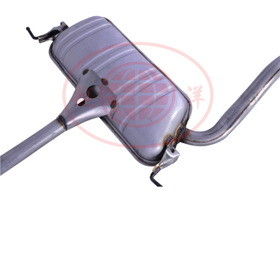 Sistema de escape completo Compatible con Volkswagen Passat conjunto de amortiguador de tuberías de escape de acero inoxidable del fabricante