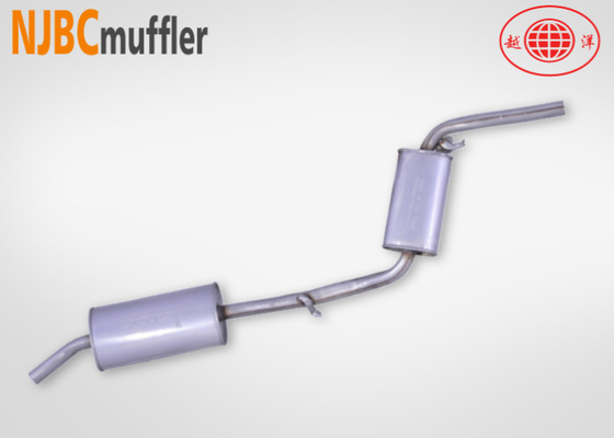 Conjunto de amortiguador de tubos de escape de acero inoxidable de Volkswagen JETTA de doble amortiguador de fábrica