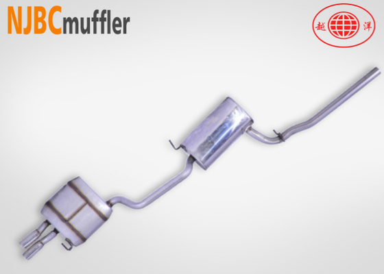 Las piezas de automóviles Muffler de escape para Volkswagen Passat conjunto de muffler de tubería de escape de acero inoxidable de fábrica