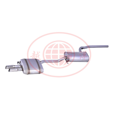 Las piezas de automóviles Muffler de escape para Volkswagen Passat conjunto de muffler de tubería de escape de acero inoxidable de fábrica