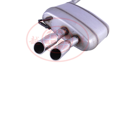 Las piezas de automóviles Muffler de escape para Volkswagen Passat conjunto de muffler de tubería de escape de acero inoxidable de fábrica