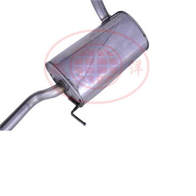 Las piezas de automóviles Muffler de escape para Volkswagen Passat conjunto de muffler de tubería de escape de acero inoxidable de fábrica