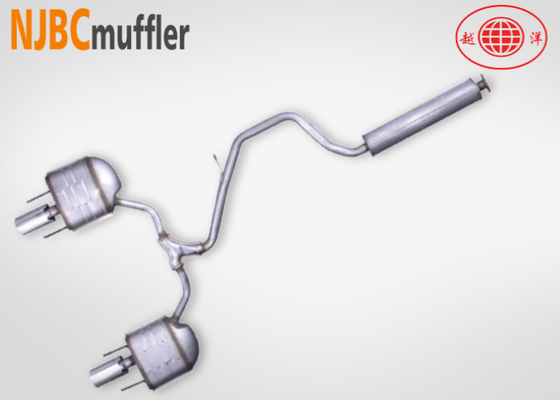 Muffler de escape de acero inoxidable para Buick Regal Muffler de flujo libre para tubos de escape de proveedor chino