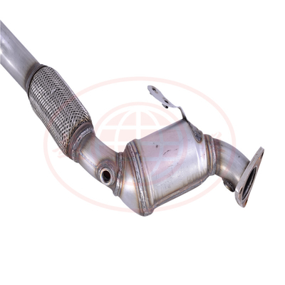 Convertidor catalítico de tres vías para el Volkswagen Touareg 3.6 Vw auto partes amortiguador de tuberías de escape convertidor catalítico de fabricación
