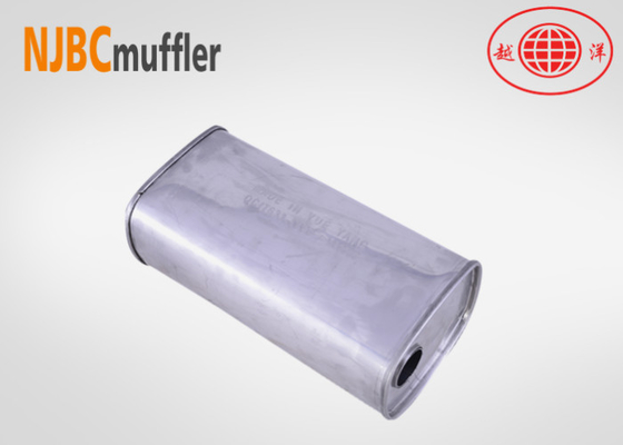 Cuerpo universal del silenciador caja estampada sistema de tubería de escape del silenciador para el silenciador trasero VW POLO