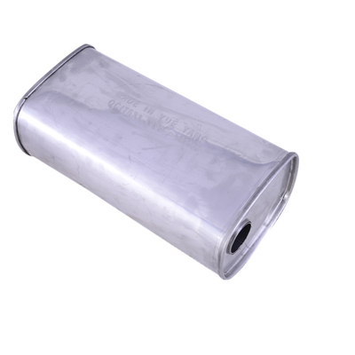 Cuerpo universal del silenciador caja estampada sistema de tubería de escape del silenciador para el silenciador trasero VW POLO