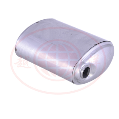 Cuerpo de amortiguador universal de acero inoxidable 409 Sistema de escape