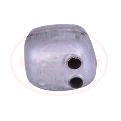 Cuerpo especial de amortiguador caja de amortiguador de acero inoxidable tubo de escape de alto flujo de los fabricantes excelente calidad
