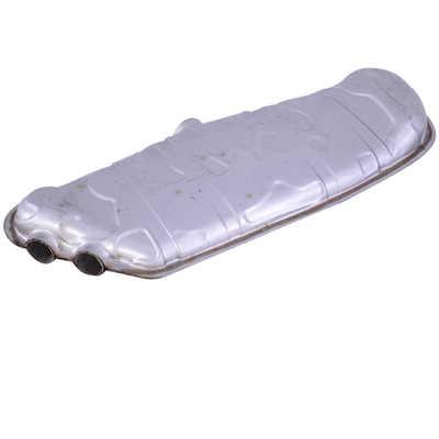 Muffler de tubos de escape 409 caja prensada de acero inoxidable Muffler económico trasero para Volkswagen Sagitar JETTA