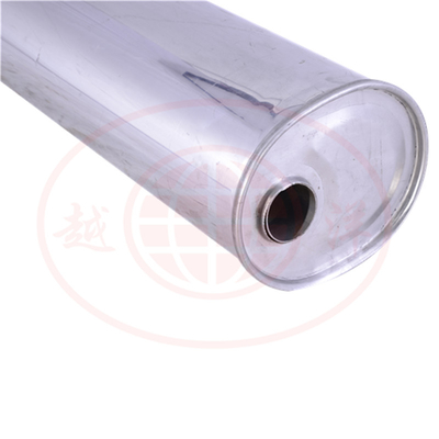 Cuerpo de amortiguador universal de acero aluminizado Centro Estampado Caja de amortiguador tubo de escape Sistema de escape trasero estampado