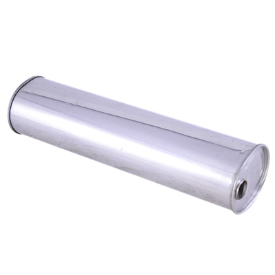 Cuerpo de amortiguador universal de acero aluminizado Centro Estampado Caja de amortiguador tubo de escape Sistema de escape trasero estampado