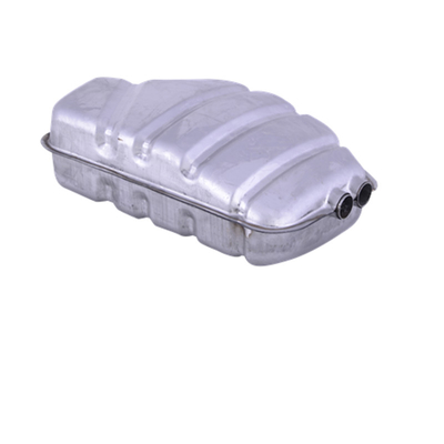 Caja de amortiguador de caja de amortiguador de acero inoxidable para AUDI A6L de los fabricantes de escape