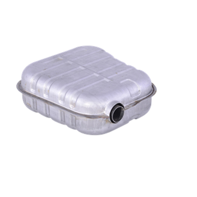 Cuerpo de amortiguador universal caja de amortiguador de acero inoxidable tubo de escape de alto flujo de los fabricantes