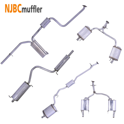 Muffler de escape para Honda Accord tubo de escape de acero inoxidable muffler conjunto de fábrica de excelente calidad