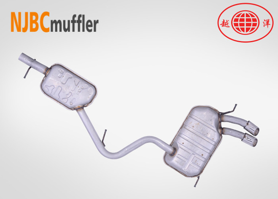 Mufflerfit de automóviles Volkswagen Tiguan tubo de escape de acero inoxidable mufflers de automóviles de buena calidad precios de los gases de escape de automóviles