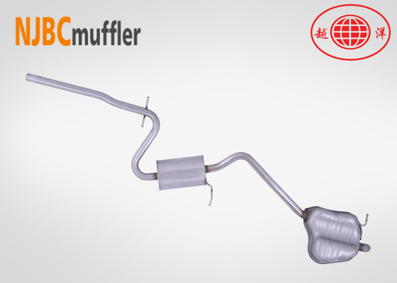Sistema de escape adaptado a la tubería de escape de Skoda Octavia sistema de silenciador automotriz de acero inoxidable