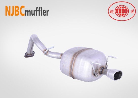 Muffler de coche para la venta ajuste Brilliance Auto sistema de tubería de escape del silenciador trasero de acero inoxidable soldador de silenciador de buena calidad