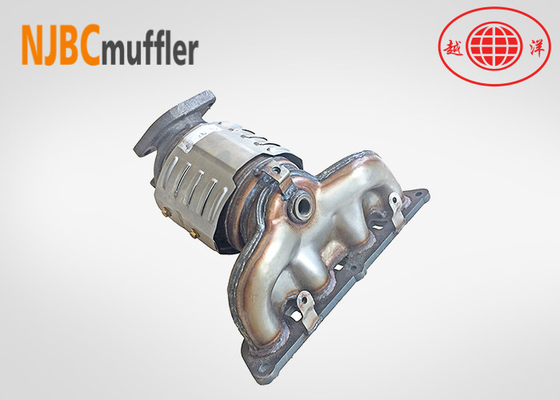 convertidor catalítico hyundai ajuste SONATA colector de escape Euro de emisiones estándar OBD calidad original de yueyangmuffler