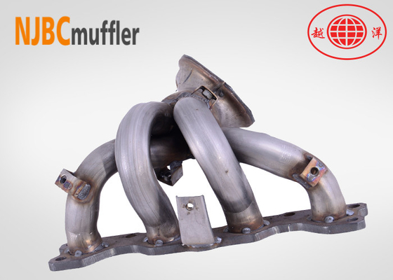 convertidor catalítico hyundai ajuste colector de escape de soldadura de acero inoxidable hyundai NF de NJBC