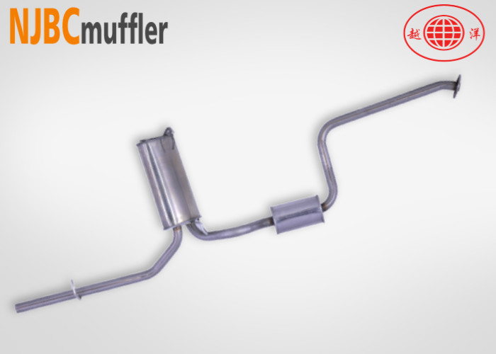 Muffler de automóvil de excelente calidad Ford Fiesta ajuste de tubo de escape de acero inoxidable muffler conjunto del fabricante