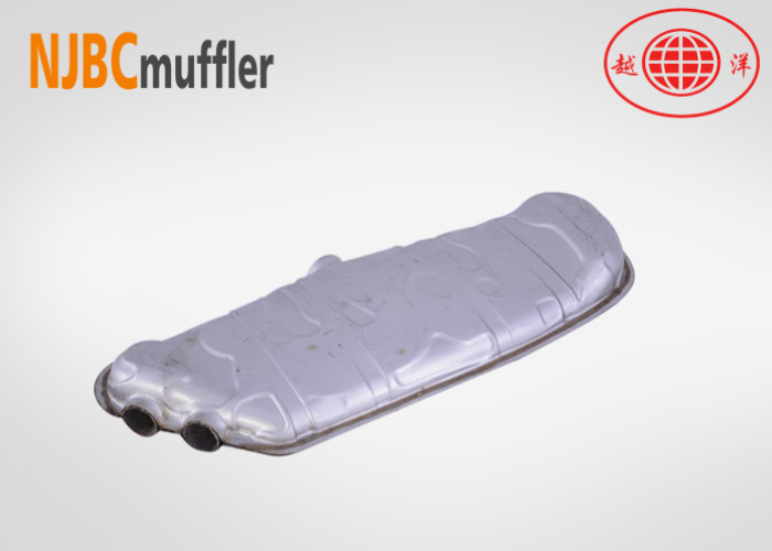 Muffler de tubos de escape 409 caja prensada de acero inoxidable Muffler económico trasero para Volkswagen Sagitar JETTA