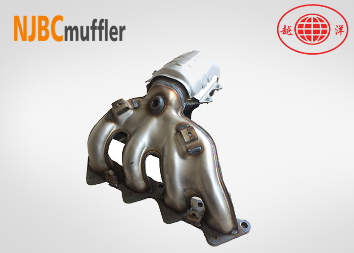 convertidor catalítico de colector adaptado Galena convertidor catalítico trasero estándar OBD de emisiones Euro de yueyangmuffler