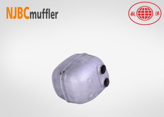 3 pulgadas caja de amortiguador de rendimiento de acero inoxidable sistema de escape del vehículo de amortiguador universal autozona